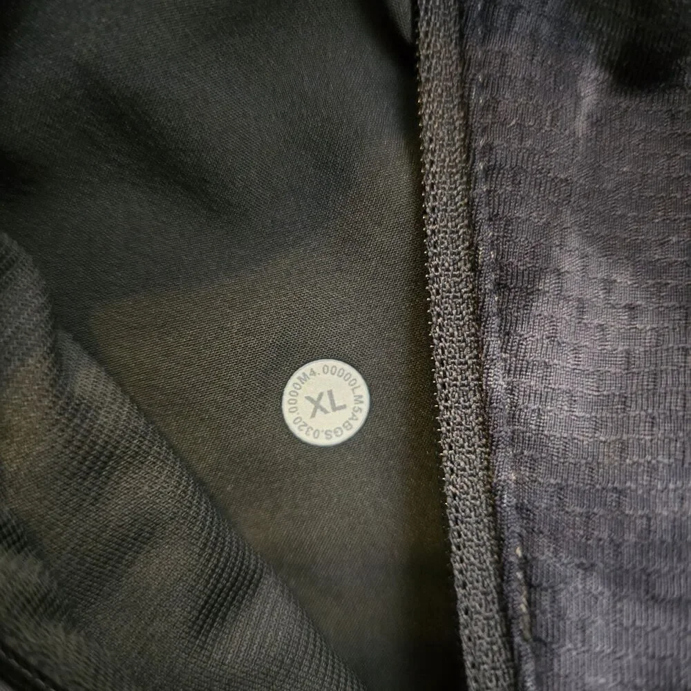 Lululemon Men's XL Textured Tech Pants Tapered Drawstring Running Training
